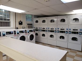 Laundry Machine at Miramar, Washington